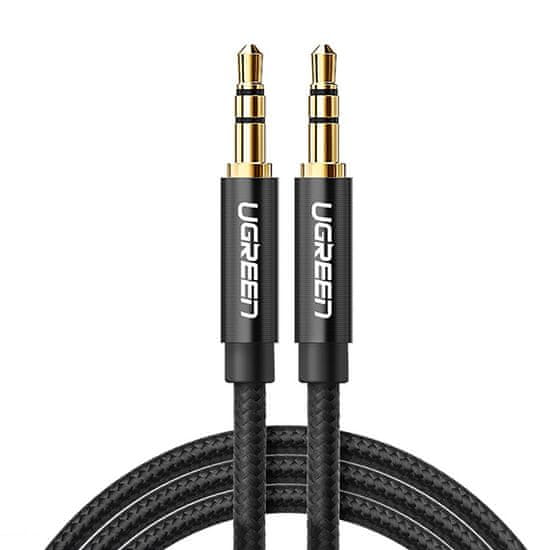 shumee Kábel audio kábel 2x mini jack 3,5mm 2m čierny