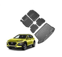 REZAW-PLAST Hyundai Kona 2017- Vanička REZAW 230645 + koberce REZAW 201620, 230645_201620,