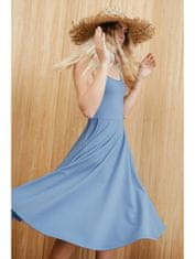 BeWear Dámske midi šaty Zoltosteon B218 modrá S