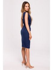 Made of Emotion Dámske midi šaty Yarro M673 navy L