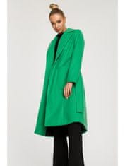 BeWear Dámsky fleecový kabát Nilon M708 zelená L