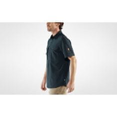 Fjällräven Abisko Trekking Shirt SS M, dark navy, s