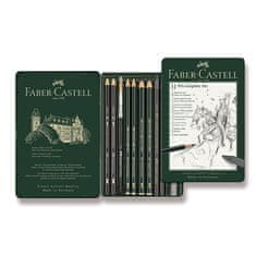 Faber-Castell Grafitová ceruzka Pitt Monochrome Graphite sada 11 kusov