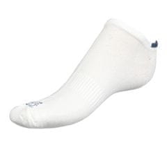 Ponožky členkové BAMBUS - 43-46 - biela, modrá