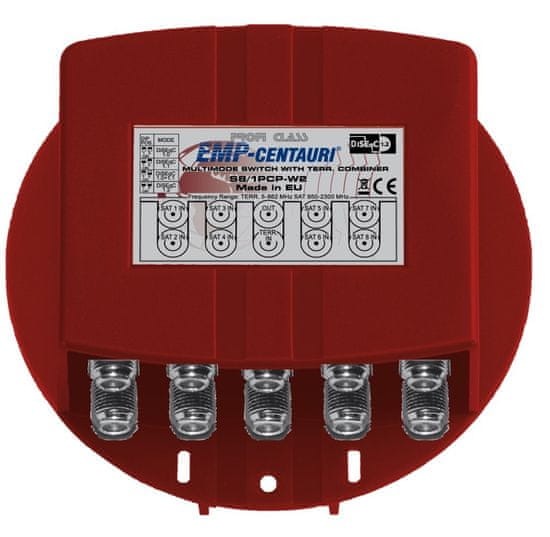 EMP-centauri Profi line DiSEqC prepínač S 81PCP-W2 P.168-W Position