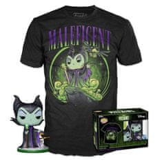 Funko POP &amp; Tee: Disney Villains - Maleficent (velikost trička L)