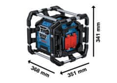 rádio GPB 18V-5 C bez akumulátora (0.601.4A4.000)