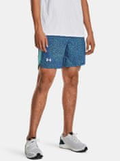 Under Armour Kraťasy UA LAUNCH 7'' PRINTED SHORT-BLU SM