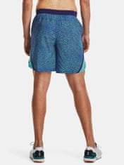 Under Armour Kraťasy UA LAUNCH 7'' PRINTED SHORT-BLU SM