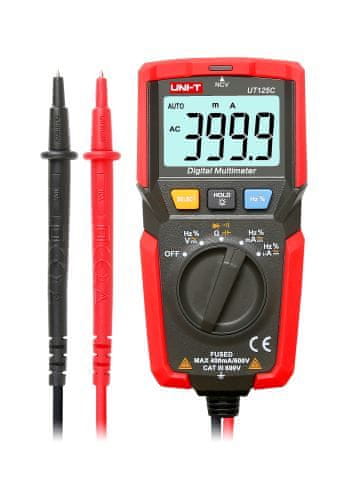 UNI-T Multimeter UT125C červený MIE0323