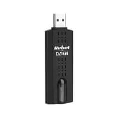 Rebel USB digitálny tuner DVB-T2 H.265 HEVC čierny REBEL KOM1060