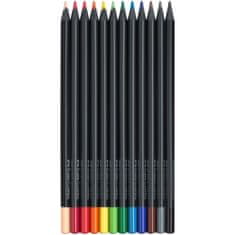 Faber-Castell Pastelky Black Edition set 12 farebné