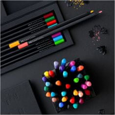 Faber-Castell Pastelky Black Edition set 24 farebné