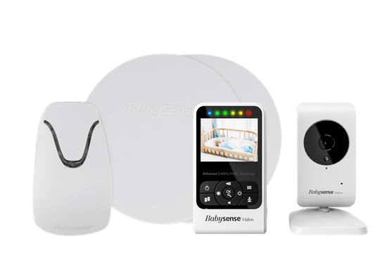 Hisense Babysense Bundle pack, Monitor dychu BS 7 New + BM V24R destká videopestúnka