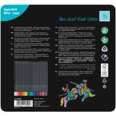 Faber-Castell Pastelky Black Edition set plech 24 farebné