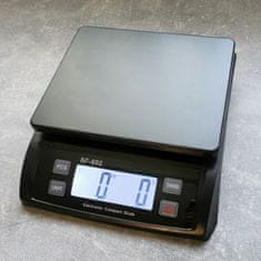 Oem SF-802 digitálna balíková váha do 30kg/1g čierna