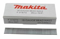 shumee MAKITA ČEPY 18GA 1,0x20mm / 5000 ks.