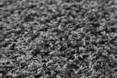 Vopi Kusový koberec Color Shaggy sivý štvorec 60x60