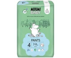 MUUMI BABY Pants 4 Maxi 7-11 kg (40 ks), nohavičkové eko plienky