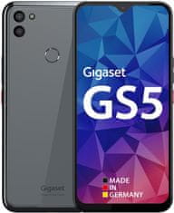 Gigaset GS5, 4GB/128GB, Dark Titanium Grey