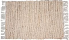 Koopman Bavlnený boho tkaný jutový koberec 90 x 60 cm