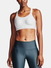 Under Armour Podprsenka Armour High Crossback Bra-WHT 32B