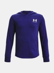 Under Armour Mikina UA Rival Terry Hoodie-BLU YSM