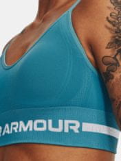 Under Armour Podprsenka UA Seamless Low Long Bra-BLU SM