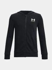 Under Armour Mikina UA Rival Terry FZ Hoodie-BLK YMD