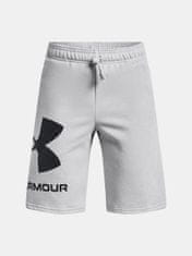 Under Armour Kraťasy UA RIVAL FLEECE LOGO SHORTS-GRY YLG