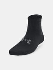 Under Armour Ponožky UA Essential 3pk Qtr Yth-BLK XS