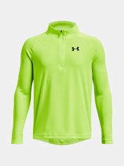 Under Armour Tričko UA Tech 2.0 1/2 Zip-GRN YXL