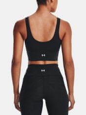 Under Armour Tielko Meridian Fitted Crop Tank-BLK M