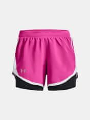 Under Armour Kraťasy UA Fly By 2.0 2N1 Short-PNK S