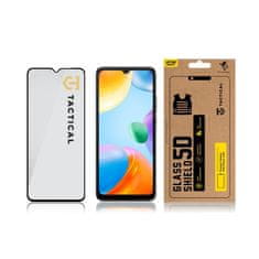 Tactical Glass Shield 5D sklo pre Xiaomi Redmi 10C/Poco C40 - Čierna KP25795