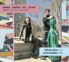 Barber, Janáček, Gill, Ištvan - Skladby pre violončelo a klavír - CD