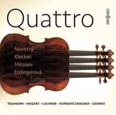 Quattro: Telemann-Mozart-Lachner-Kúpkovič/Wagner-Gemrot - CDmp3