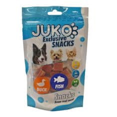 Juko Snacks Savory codfish filled duck Bite 70 g