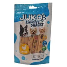 Juko Snacks Chicken rainbow Strips 70 g