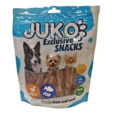 Juko Snacks Duck, cod & vegetable Strips 250 g