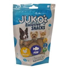 Juko Snacks Chicken & pollock vege Roll 70 g