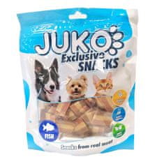 Juko Snacks Tuna, codfish & salmon small Fillets 250 g