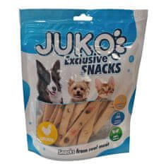 Juko Snacks Chicken rainbow Strips 250 g