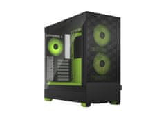 Fractal Design Pop Air RGB Green Core TG Clear Tint