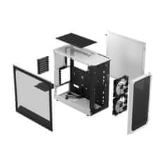 Fractal Design Focus 2 RGB White TG Clear Tint/Midi Tower/Transpar./Čierna a biela