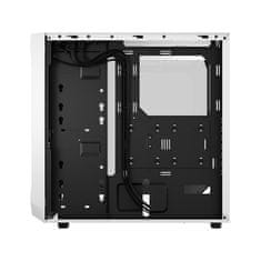 Fractal Design Focus 2 RGB White TG Clear Tint/Midi Tower/Transpar./Čierna a biela