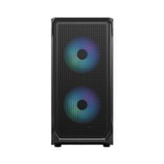 Fractal Design Focus 2 RGB Black TG Clear Tint/Midi Tower/Transpar./Čierna