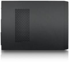 Chieftec MiniT UE-02B / 2x USB 3.0/ zdroj 250W/ čierny