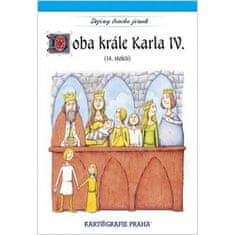 Kartografie Praha Doba kráľa Karola IV. (14. storočie)