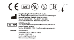 Singclean SINGCLEAN výterový antigénny rýchlostest na COVID-19 koronavírus, 20 ks